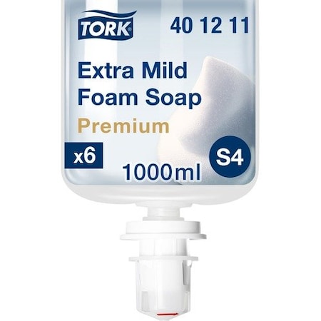 Tork Tork 401211, PREMIUM EXTRA MILD FOAM SOAP, UNSCENTED, 1 L, 6PK TRK401211